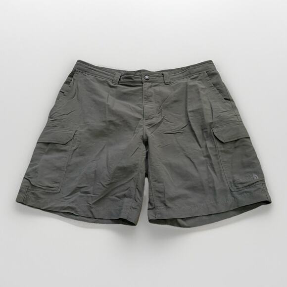 The North Face Other - The North Face Mens Gray Cargo Outdoors Utility Hiking Shorts Size 40